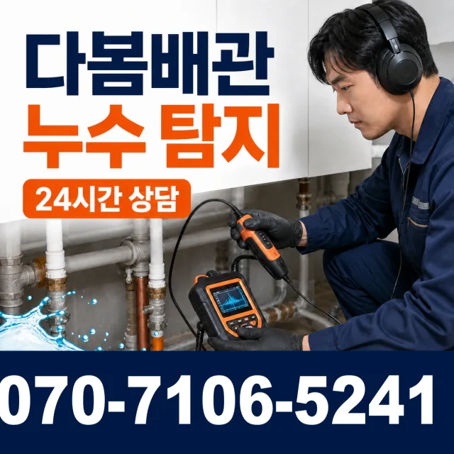 경기 화성시 만세구 우정읍 문화마을길 배관누수 상담 이미지 5